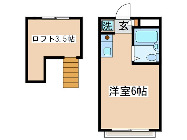 メゾンヒロの物件間取画像